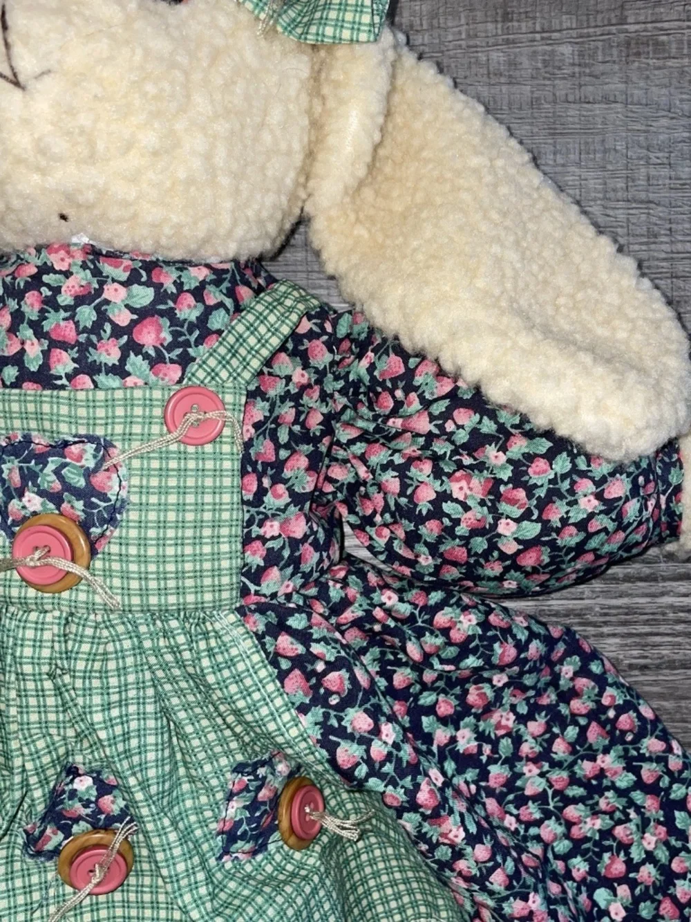 Vintage Floppy-Eared Country Bunny Rabbit Doll